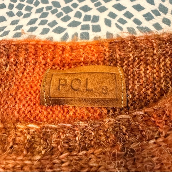 POL | Burnt Orange Oversized Sweater - Picture 7 of 7